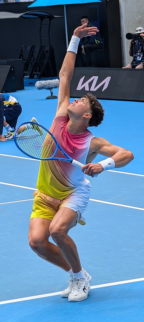 Bem Shelton é o adversário do brasileiro João Fonseca nas quartas de final do Aberto de Munique (Foto: Wikimedia)