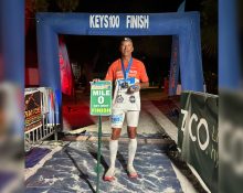 Alessandro Medeiros sagrou-se campeão em sua faixa etária na Keys100 Ultramarathon, uma das provas de 100 milhas mais tradicionais dos Estados Unidos (Foto: Divulgação)