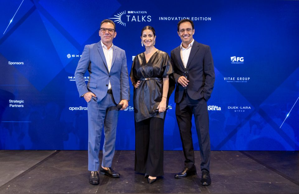 A liderança do BR Nation: André Duek, Carolina Lara e Conrado Navarro (Foto: Divulgação)