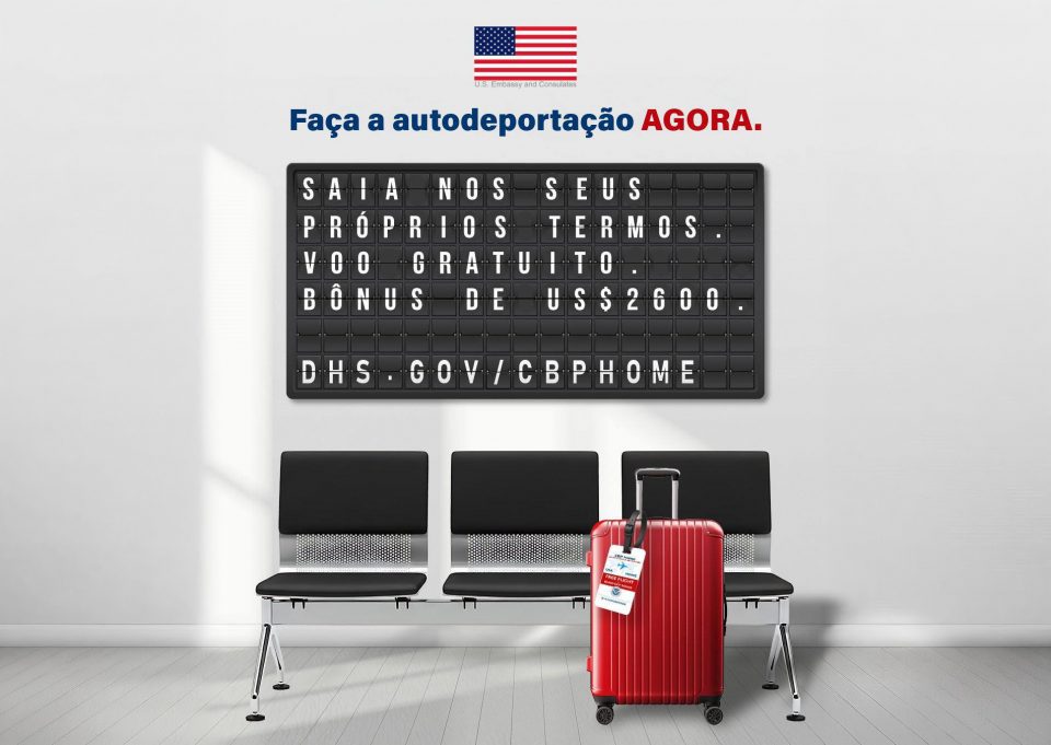 Imagem em português divulgada nas redes sociais da Embaixada dos EUA no Brasil (Foto: Divulgação)