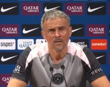 Luis Enrique, técnico do PSG: “Foi um espetáculo”. Jogo de volta será nesta quarta (Foto: Youtube)
