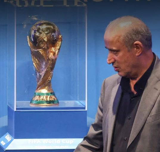 O presidente da Federação Iraniana de Futebol, Mehdi Taj, teme pela segurança de jogadores e torcedores (Foto: Facebook)