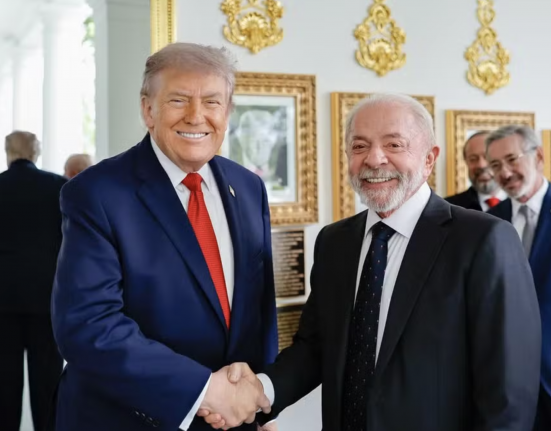 Presidentes reuniram-se por mais de três horas no Salão Oval (Foto: Presidência da República do Brasil)