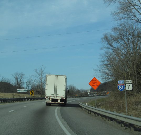 A Interstate 81 corta diversos estados e é um dos mais importantes corredores logísticos dos Estados Unidos (Foto: Doug Kerr from Albany/Wikimedia)