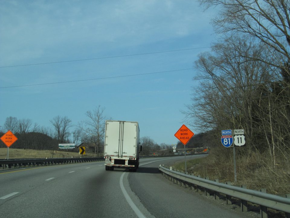 A Interstate 81 corta diversos estados e é um dos mais importantes corredores logísticos dos Estados Unidos (Foto: Doug Kerr from Albany/Wikimedia)