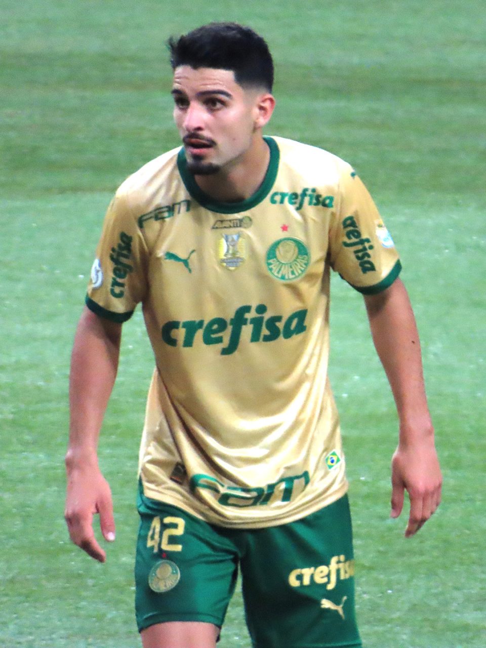 Flaco López, atacante do Palmeiras, uma das oito equipes brasileiras que enfrentará uma maratona de jogos para cumprir o calendário de 2026 (Foto: Wikimedia)