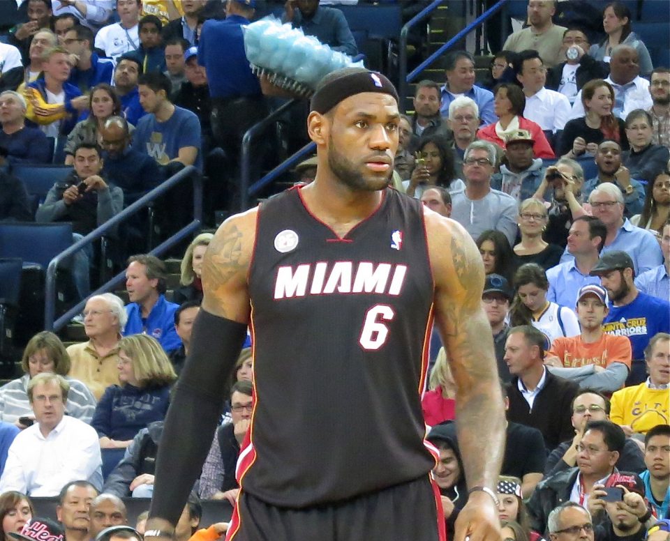 LeBron James pode vestir o uniforme do Heat novamente (Foto: Steve Jurvetson/Wikimedia)