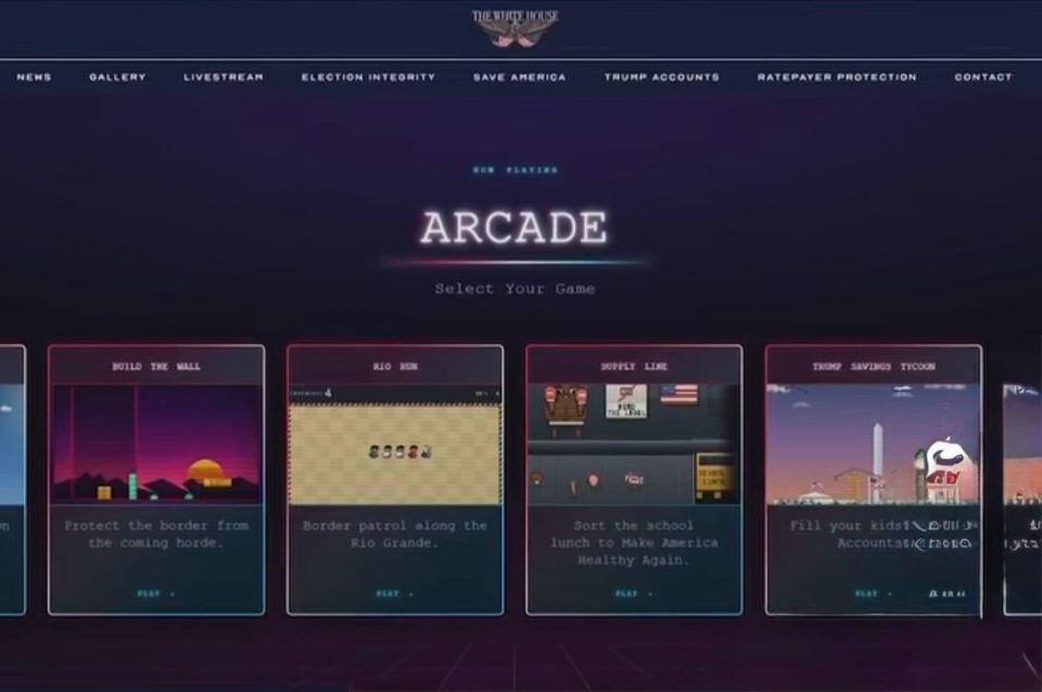 Os jogos reproduzem elementos visuais associados aos primeiros videogames e fazem referências a marcas e franquias conhecidas da cultura pop (Foto: Reprodução TV)
