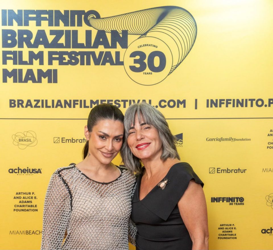 A atriz Cleo Pires viajou aos Estados Unidos especialmente para prestigiar a mãe, homenageada no festival (Foto: Demetrius Borges)