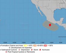 O sistema passou de tempestade tropical a furacão de grande intensidade em apenas 24 horas (Foto: Reprodução NHC/NOAA)