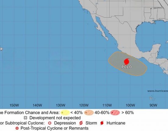 O sistema passou de tempestade tropical a furacão de grande intensidade em apenas 24 horas (Foto: Reprodução NHC/NOAA)