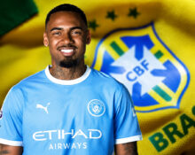 Allan, ex-jogador do Palmeiras e atualmente no Manchester City, é uma das novidades da lista de Ancelotti (Foto: Manchester City)