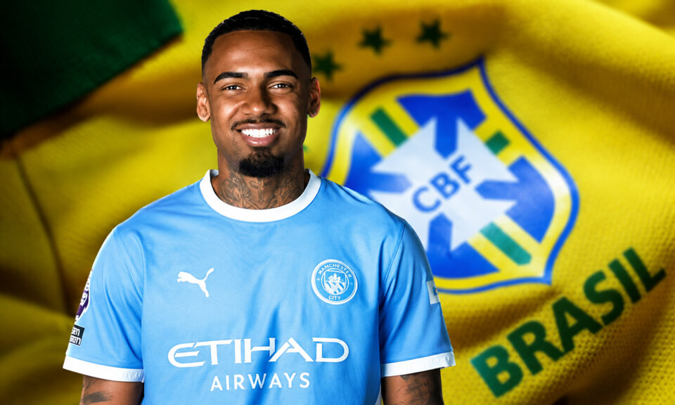 Allan, ex-jogador do Palmeiras e atualmente no Manchester City, é uma das novidades da lista de Ancelotti (Foto: Manchester City)
