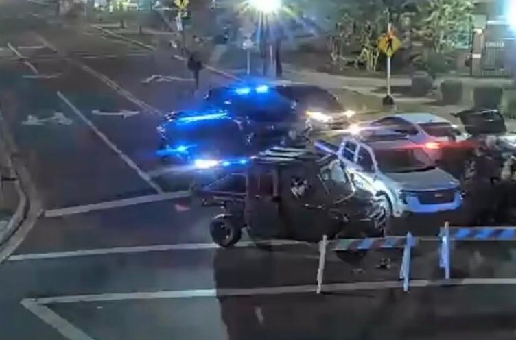 As imagens registradas por celulares e câmeras de segurança podem ajudar na identificação dos responsáveis (Foto: Youtube)